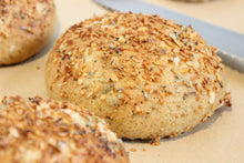 Load image into Gallery viewer, Four Gluten-Free Sourdough Hamburger Buns