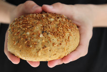 Load image into Gallery viewer, Four Gluten-Free Sourdough Hamburger Buns