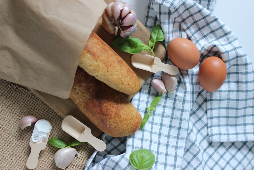 Four Gluten-Free Sourdough Baguettes